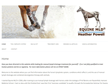 Tablet Screenshot of equinemld.com